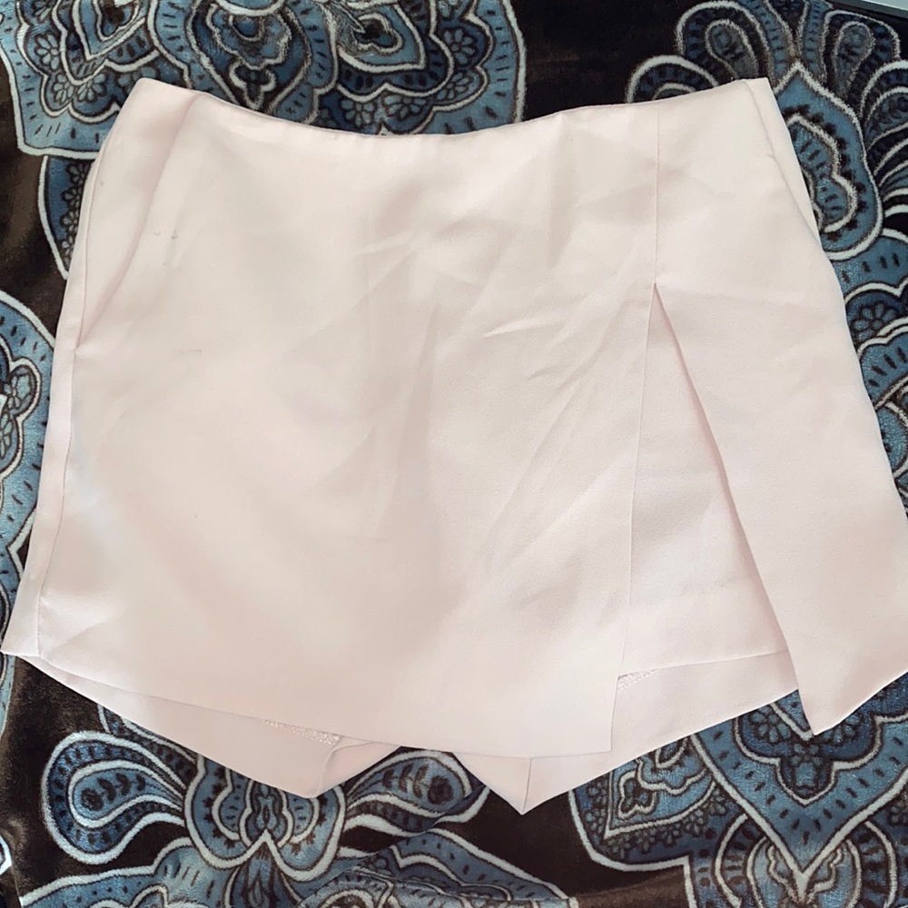Light Pink Skirt shorts